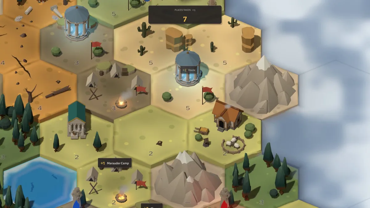 Oracles and a Marauder Camp with their points