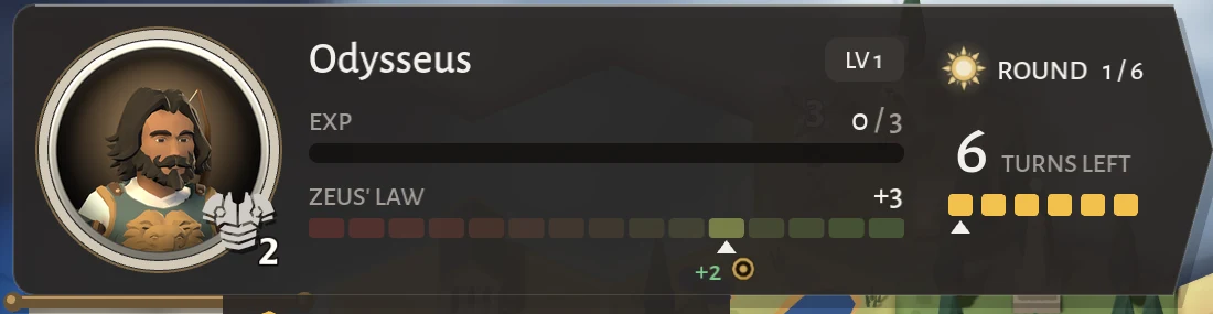 Zeus' Law's track with the Coins it adds under the arrow