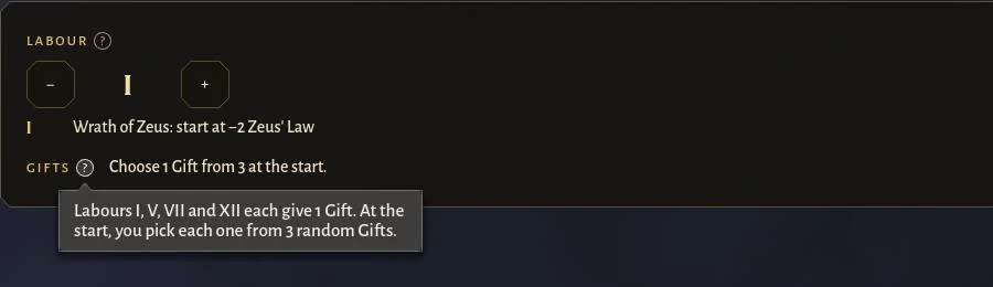 Gifts now start at Labour I