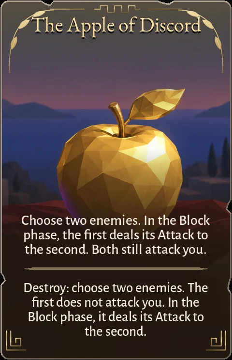 The Apple of Discord, new text