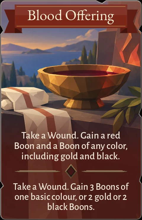 Blood Offering, new text