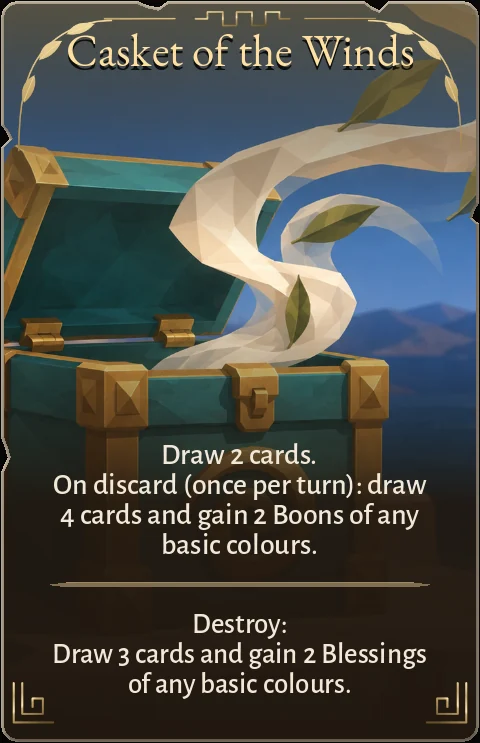 Casket of the Winds, new text