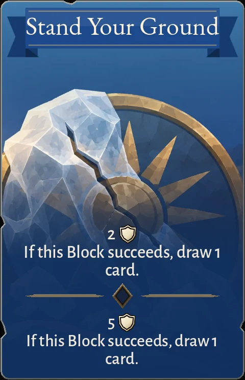 Stand Your Ground, new text